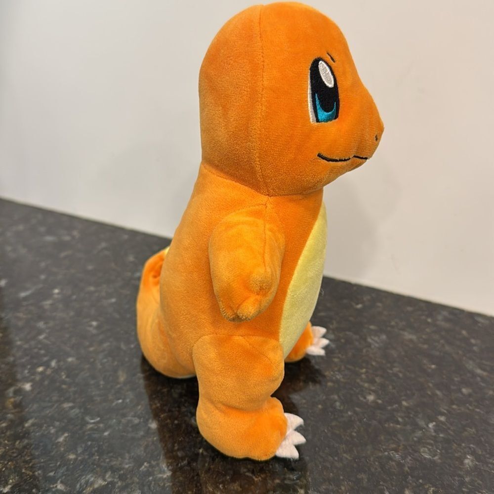 Pokemon Charmander Plush 9” Smiling Wicked Cool Toy Plushie Stuffed - Picture 5 of 8